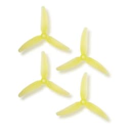 Hq durable prop 5x4.3x3v1s light yellow(2cw+2ccw)