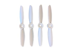 Hq durable prop 4x4.5 white (2cw+2ccw)-poly carb