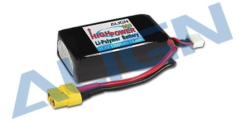 3s  1300mAh - 30C - Align XT60