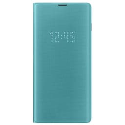 Samsung Galaxy S10 Plus LED View plånboksfodral (grön)