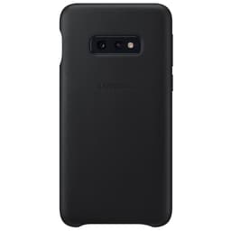 Samsung Galaxy S10e nahkainen suojakuori (musta)