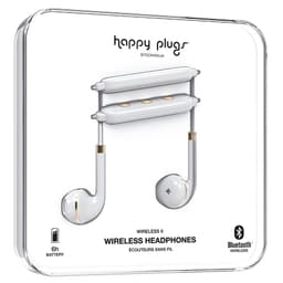 Happy Plugs Wireless II in-ear hörlurar (vit)