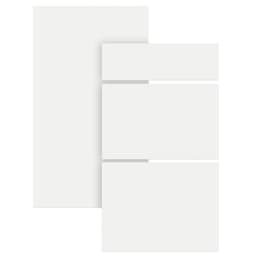 Epoq Trend Classic White etulevy keittiöön 80x34