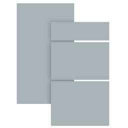 Epoq Trend Blue Mist lådfront till köket 120x34