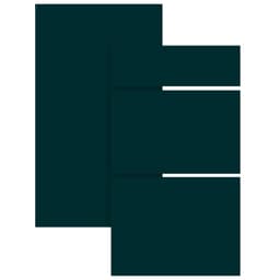 Epoq Trend Emerald Green lådfront till köket 120x34