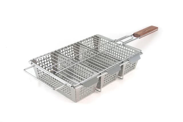 Rostfritt 3-delkorg