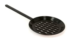 Emaljeret & perforeret grillpande