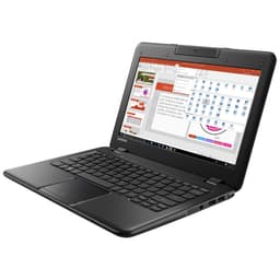 Lenovo 100e Chromebook 11,6" bærbar PC (sort)