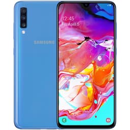 Samsung Galaxy A70 smarttelefon (blå)