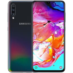 Samsung Galaxy A70 smartphone (svart)