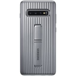 Samsung Galaxy S10 Plus Protective Standing Cover (sølv)