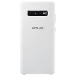 Samsung Galaxy S10 Plus silikoninen suojakuori (valkoinen)