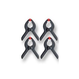 Mini fjørklemmer - 90mm - 4stk