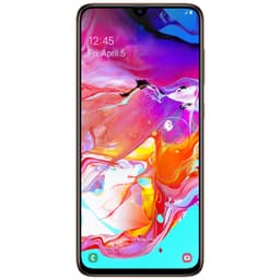 Samsung Galaxy A70 smarttelefon (korall)