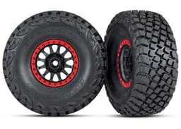 Trx-8474 tires & wheels baja kr3/method racing(2)