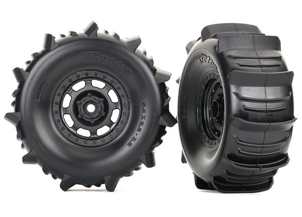 TRX-8475 Tires & Wheels Paddle Desert Racer (2)