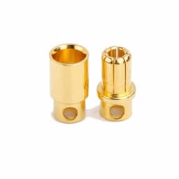 Amass 8.0mm Gullkontakter - 1par