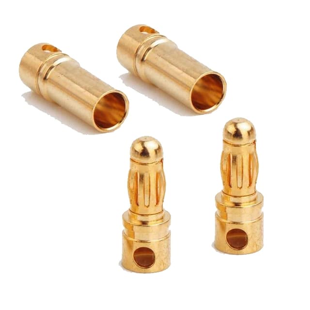 Amass 3.5mm Gullkontakter - 2par