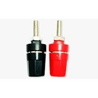 Amass 4mm Nickel  plated binding post, 1par