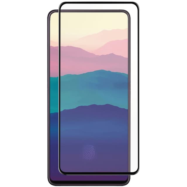Panzer Full-Fit Samsung Galaxy A80 skärmskydd (svart)