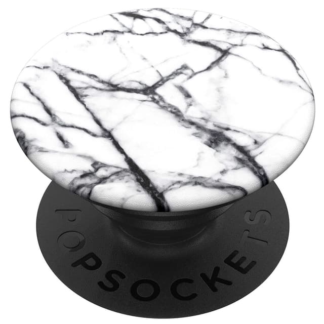 Popsockets grep til mobile enheter (dove white marble)