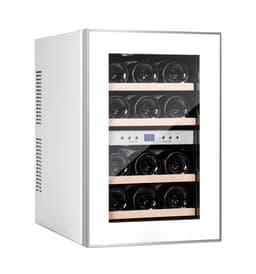 Cavin - Vapaastiseisova viinikaappi Valkoinen - Northern Collection 12