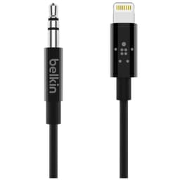 Belkin Lightning till 3.5mm adapter 180cm (svart)