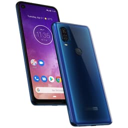 Motorola One Vision smartphone (sapphire gradient)