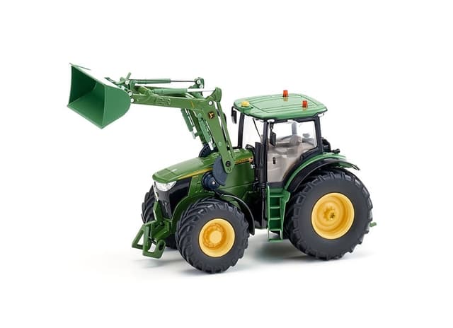 SIKU John Deere 7310R med frontlæsser og BT - 1:32
