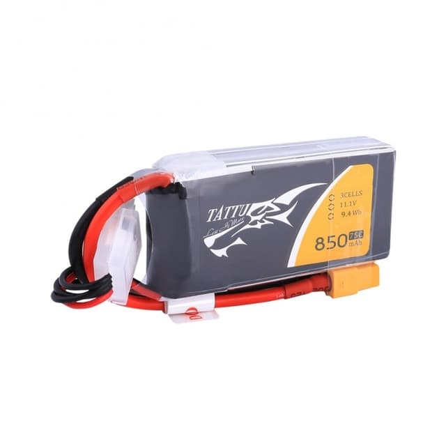 3s   850mAh - 75C - Gens Ace Tattu XT30