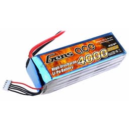 5s  4000mAh - 25C - Gens Ace EC5