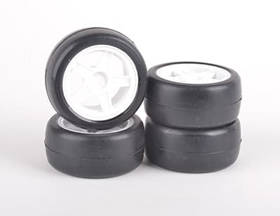 Rush mini tyres 24 round pre-glued