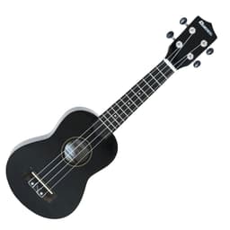 DiMavery UK-200 Ukulele, Sopran, Sort