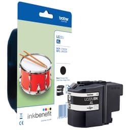 Brother LC-22UBK högkapacitet bläckpatron (svart)