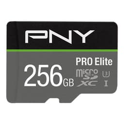 PNY PRO Elite Micro SDXC U3 V30 minneskort 256 GB