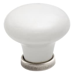 Epoq Antico knott 30 mm 1 stk. (tinn hvit)