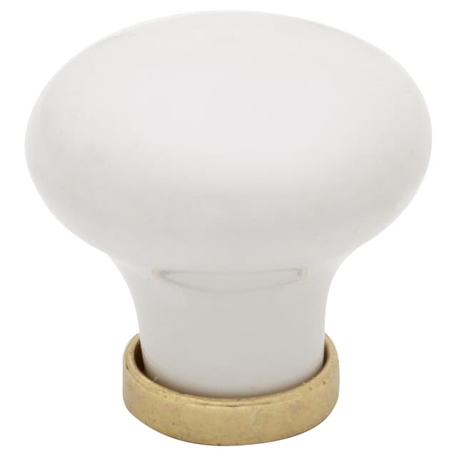Epoq Antico knopp 30 mm 1 st (mässing vit)
