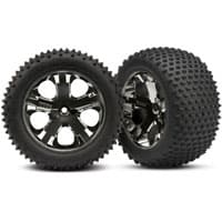 TRX-3770A Tires & wheels, assembled, glued (2.8)