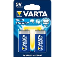 Varta Longlife Power 9V batteri (2 st)