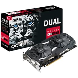 Asus Radeon RX 580 Dual OC grafikkort 4 GB