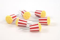 Kornhållare - Popcorn / 4 Satser