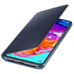 Samsung Galaxy A70  cover med pung (sort)