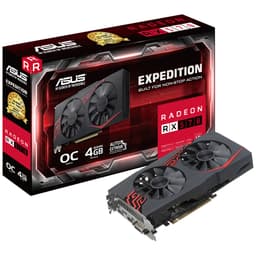 Asus Expedition Radeon RX 570 OC grafikkort 4G