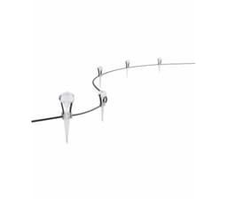 Lightify Gardenspot Mini white, 9 spots, 25lm, 10m, IP44/66