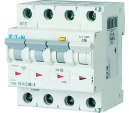 JORDFEILAUTOMAT mBR6-16/3N/C/01-A 4-pol Eaton