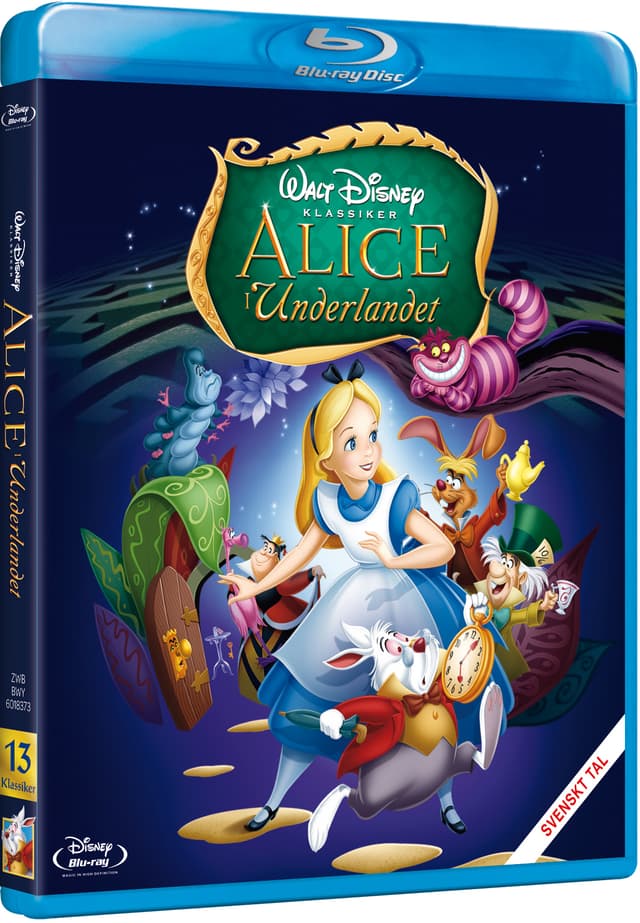 Alice in wonderland 60th ann ed (blu-ray)