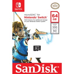 SanDisk Micro SD kort til Nintendo Switch 64 GB