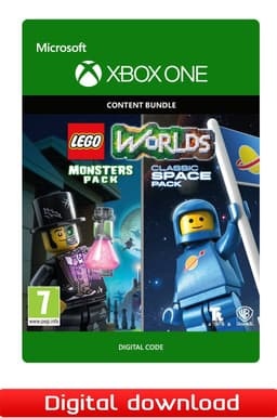 LEGO Worlds Classic Space Pack and Monsters Pack Bundle - XOne