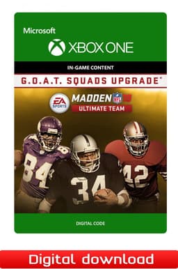 Madden NFL 18 G.O.A.T. Squads Upgrade - XOne