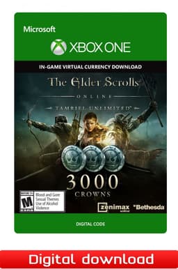 The Elder Scrolls Online Tamriel Unlimited 3000 Crowns - XOne